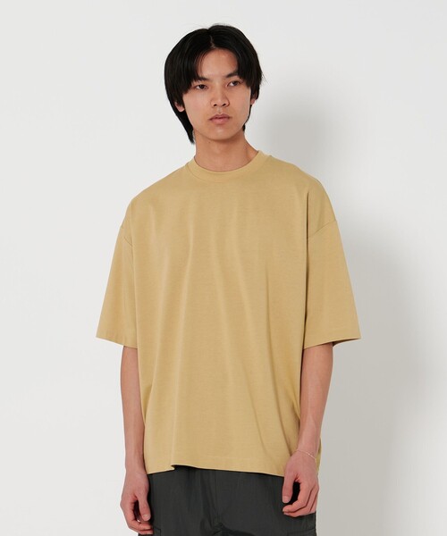 H BEAUTY&YOUTH UNITED ARROWS(エイチビューティーアンドユースユナイテッドアローズ)の「<H>ダルシャイニー クルーネック ショートスリーブ(Tシャツ/カットソー・メンズ・ブラック/ダークグレー/クリーム/ホワイト・L/M/S)」の7枚目の写真