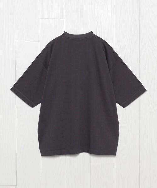 H BEAUTY&YOUTH UNITED ARROWS(エイチビューティーアンドユースユナイテッドアローズ)の「<H>ダルシャイニー クルーネック ショートスリーブ(Tシャツ/カットソー・メンズ・ブラック/ダークグレー/クリーム/ホワイト・L/M/S)」の9枚目の写真