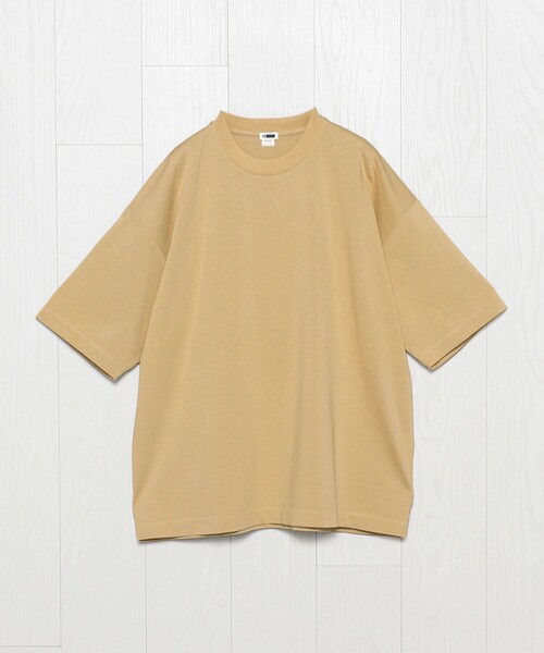 H BEAUTY&YOUTH UNITED ARROWS(エイチビューティーアンドユースユナイテッドアローズ)の「<H>ダルシャイニー クルーネック ショートスリーブ(Tシャツ/カットソー・メンズ・ブラック/ダークグレー/クリーム/ホワイト・L/M/S)」の13枚目の写真