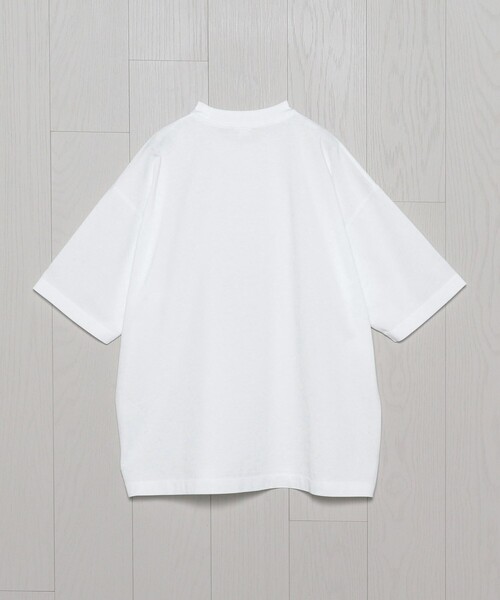 H BEAUTY&YOUTH UNITED ARROWS(エイチビューティーアンドユースユナイテッドアローズ)の「<H>ダルシャイニー クルーネック ショートスリーブ(Tシャツ/カットソー・メンズ・ブラック/ダークグレー/クリーム/ホワイト・L/M/S)」の18枚目の写真