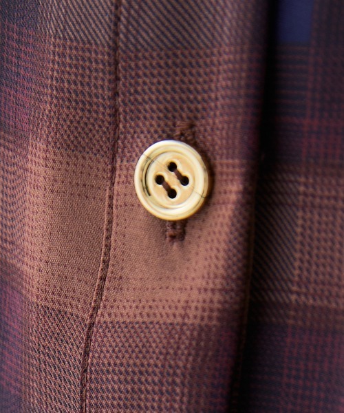 SMILE LAND（スマイルランド）の「＜大きいサイズ＞ シアーショート丈シャツ（吸汗速乾・防しわ）（シャツ/ブラウス・レディース・グリーン/ピンク/ブラウン系/ベージュ系・3L～4L/L～LL/5L～6L）」の22枚目の写真