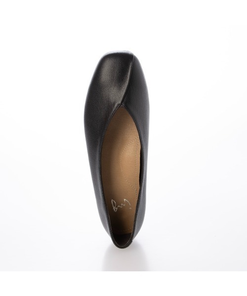 ing（イング）の「【WEB限定】スクエアトゥVカットフラットシューズ（バレエシューズ・レディース・ブラック/ダークブラウン/キャメル/グレー系その他5・24.5cm/24cm/23.5cm/23cm/22.5cm）」の12枚目の写真