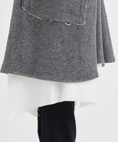 sulvam(サルバム)の「【sulvam / サルバム】WW-C01-400 COAT(チェスターコート・メンズ・ホワイト/ブラック・S/M/L)」の11枚目の写真