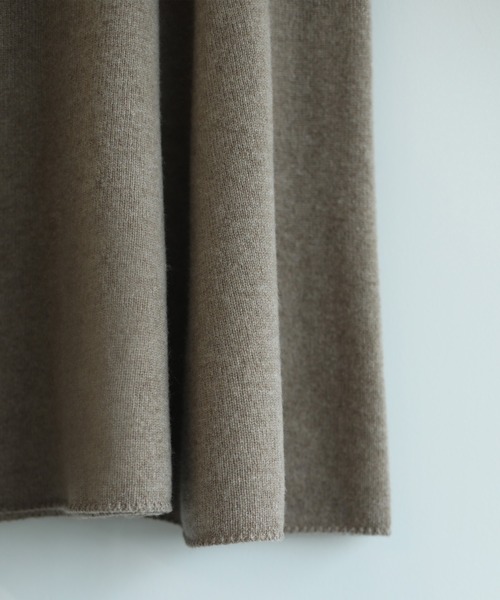 DECADE CLASSIC(ディケイド クラシック)の「【DECADECLASSIC】ウール100%ニットスカート(スカート・レディース・ブラック/キャメル/ダークグレー/ベージュ・LARGE/MEDIUM)」の6枚目の写真