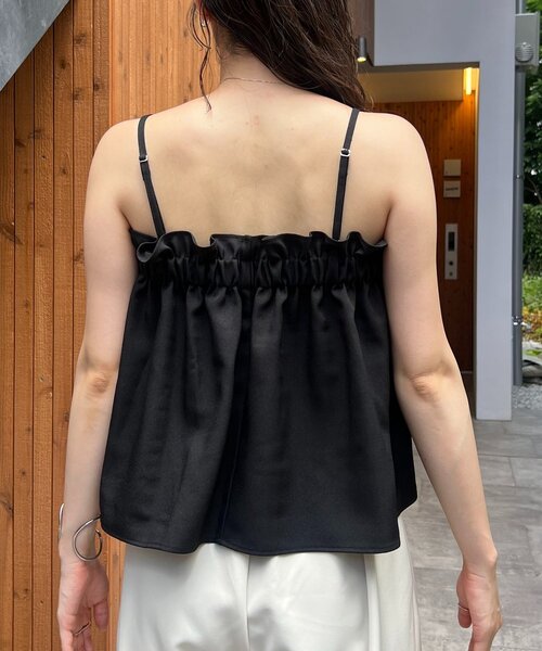 CAPRICIEUX LE'MAGE タックフレアキャミ タックフレアキャミ（シャツ/ブラウス）｜CAPRICIEUX LE'MAGE