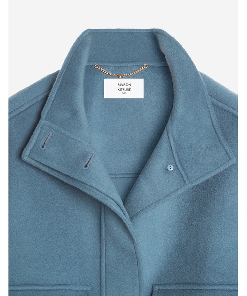 Maison Kitsune（メゾンキツネ）の「DOUBLE FACE CROPPED JACKET（その他アウター・レディース・ブルー・34/40/38/42/36）」の3枚目の写真