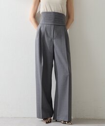 Whim Gazette ウィムガゼット　 チャコールグレー Whim Gazette(ウィム ガゼット)｜【予約販売】オフショル裏毛