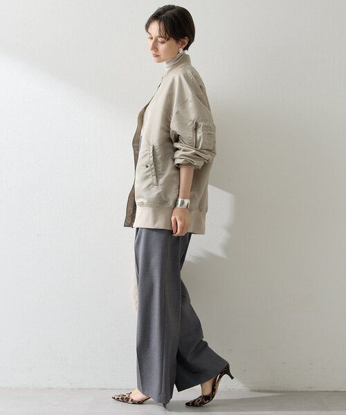 Whim Gazette（ウィムガゼット）の「カマーベルトタックパンツ（その他パンツ・レディース・ブラック/グレー・FREE）」の5枚目の写真