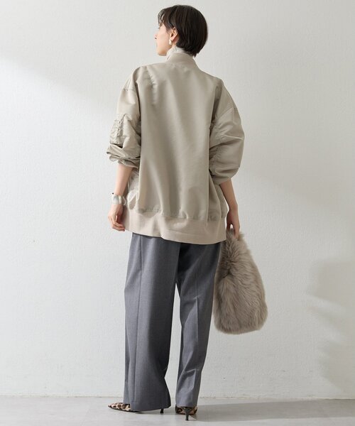 Whim Gazette（ウィムガゼット）の「カマーベルトタックパンツ（その他パンツ・レディース・ブラック/グレー・FREE）」の6枚目の写真