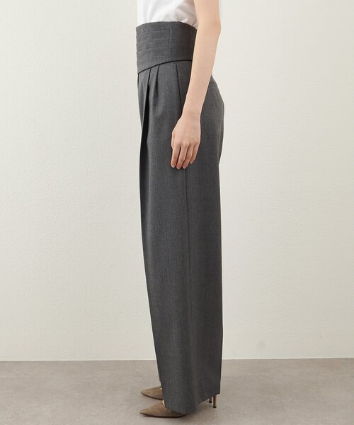 Whim Gazette（ウィムガゼット）の「カマーベルトタックパンツ（その他パンツ・レディース・ブラック/グレー・FREE）」の22枚目の写真