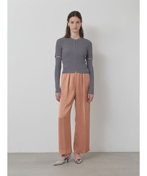 styling/(スタイリング)の「【S/S(エスバイエス)】2WAYショートカーディガン<ウォッシャブル・接触冷感>(カーディガン/ボレロ・レディース・ブラウン/ブラック/グレー・F)」の15枚目の写真