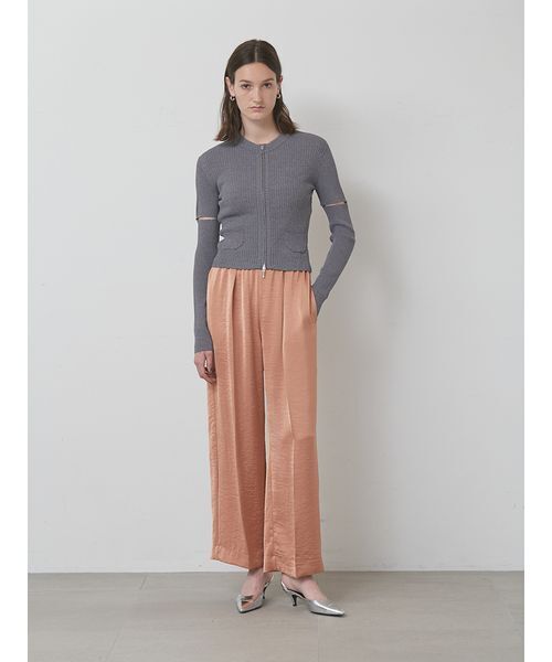 styling/(スタイリング)の「【S/S(エスバイエス)】2WAYショートカーディガン<ウォッシャブル・接触冷感>(カーディガン/ボレロ・レディース・ブラウン/ブラック/グレー・F)」の16枚目の写真