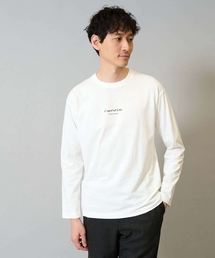 ミニロゴセミワイドシルエットカットソー