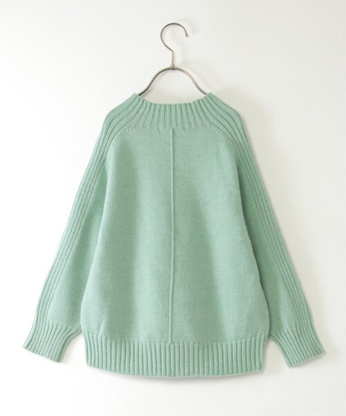 ikka（イッカ）の「【親子コーデ】サイドスリットニットプルオーバー（120~160cm）（ニット/セーター・キッズ・ベージュ/グリーン・120/130/140/150/160）」の15枚目の写真