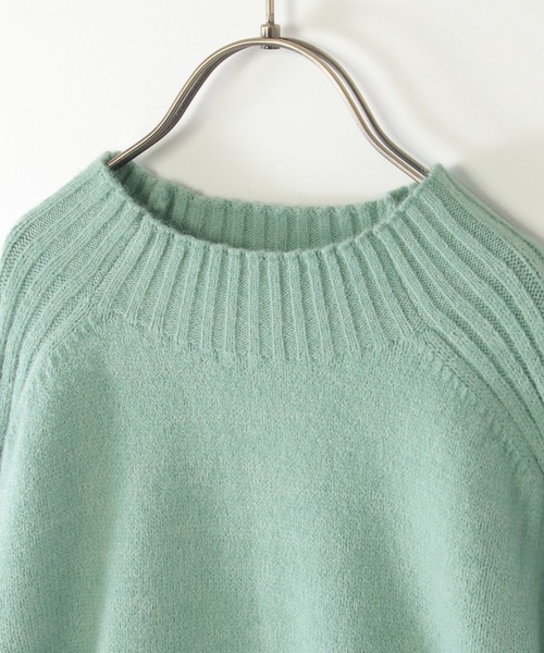 ikka（イッカ）の「【親子コーデ】サイドスリットニットプルオーバー（120~160cm）（ニット/セーター・キッズ・ベージュ/グリーン・120/130/140/150/160）」の14枚目の写真