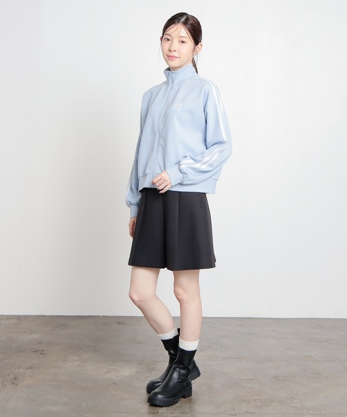 Honeys(ハニーズ)の「ゆるトラックジャケット(ジャージ・レディース・サックスブルー/アイボリー/ネイビー・L/S/M)」の13枚目の写真