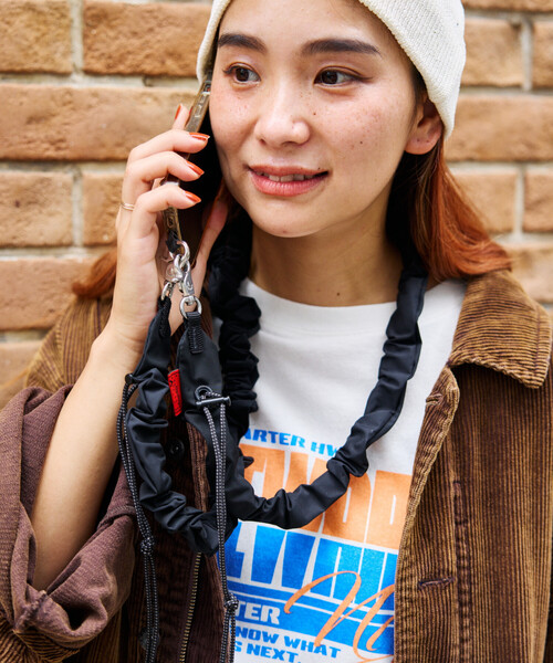 Topologie（トポロジー）の「Topologie/トポロジー Bungee Strap バンジーストラップ【ストラップ単体】（スマホグッズ・レディース・ブラック/サックスブルー/ナチュラル・ONE SIZE）」の9枚目の写真