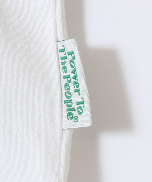 POWER TO THE PEOPLE(パワートゥーザピープル)の「POWER TO THE PEOPLE/パワートゥザピープル トラ袖刺繍/黒猫/マルチドックバック刺繍 ロンT 長袖 ロングスリーブTシャツ レディース メンズ(Tシャツ/カットソー・レディース・ホワイト系その他2/ネイビー/チャコール/ホワイト/ホワイト系その他/グレー系その他・M/L/LL)」の18枚目の写真