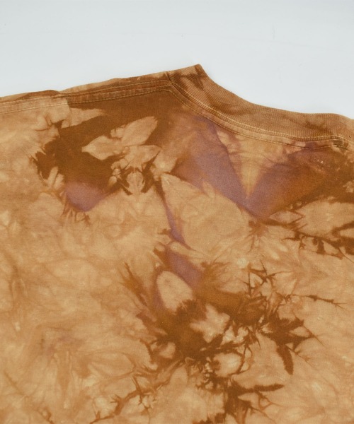 LABORATORY R(ラボラトリーアール)の「【USED】Y2K LIQUID BLUE “Lion” タイダイ アニマル Tシャツ USA製(Tシャツ/カットソー・メンズ・ブラウン・X-LARGE)」の8枚目の写真