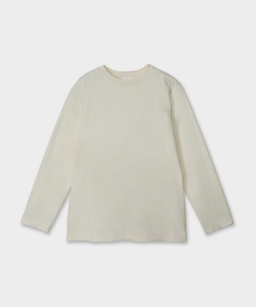 CINOH（チノ）の「REFINAロングスリーブTシャツ（Tシャツ/カットソー・レディース・サックスブルー/ホワイト系その他・38/36）」の2枚目の写真