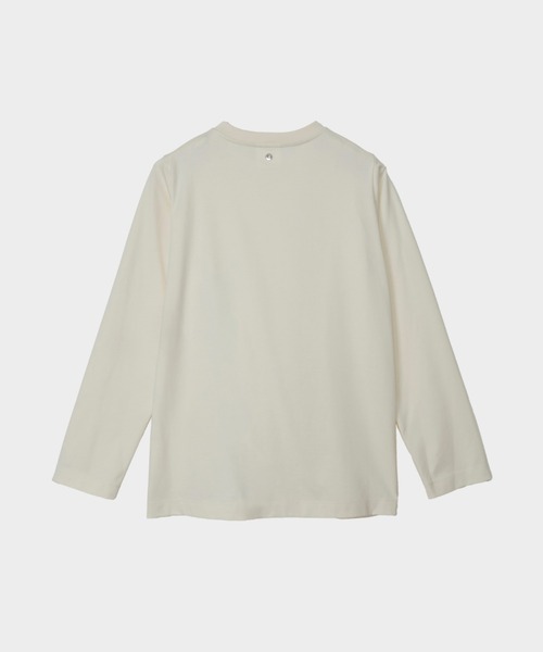 CINOH（チノ）の「REFINAロングスリーブTシャツ（Tシャツ/カットソー・レディース・サックスブルー/ホワイト系その他・38/36）」の10枚目の写真