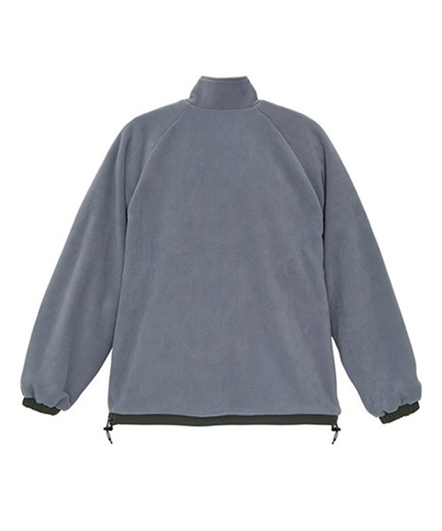 United Athle（ユナイテッドアスレ）の「ナイロン×フリース 防風×保温【United Athle】2WAY リバーシブル オーバーサイズ スタンドシェルジャケット 7493（ナイロンジャケット・メンズ・ブラック/ブラウン系1/グリーン系1/ネイビー・M/L/XL）」の10枚目の写真