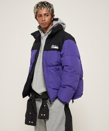 ダウンジャケット/コート（パープル/紫色系・防風）ファッション