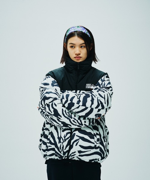 FIRST DOWN（ファーストダウン）の「バブルダウンジャケット マイクロフト（ダウンジャケット/コート・メンズ・マスタード/パープル/ホワイト/ピンク/レンガ/グレー/ゼブラ/ブラック/ライトベージュ・M/L/XL/S/XXL）」の9枚目の写真