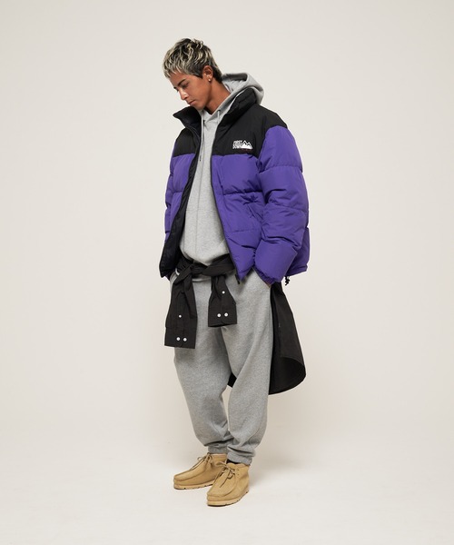 FIRST DOWN（ファーストダウン）の「バブルダウンジャケット マイクロフト（ダウンジャケット/コート・メンズ・マスタード/パープル/ホワイト/ピンク/レンガ/グレー/ゼブラ/ブラック/ライトベージュ・M/L/XL/S/XXL）」の10枚目の写真