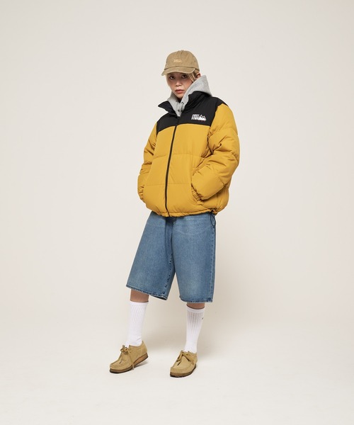 FIRST DOWN（ファーストダウン）の「バブルダウンジャケット マイクロフト（ダウンジャケット/コート・メンズ・マスタード/パープル/ホワイト/ピンク/レンガ/グレー/ゼブラ/ブラック/ライトベージュ・M/L/XL/S/XXL）」の17枚目の写真