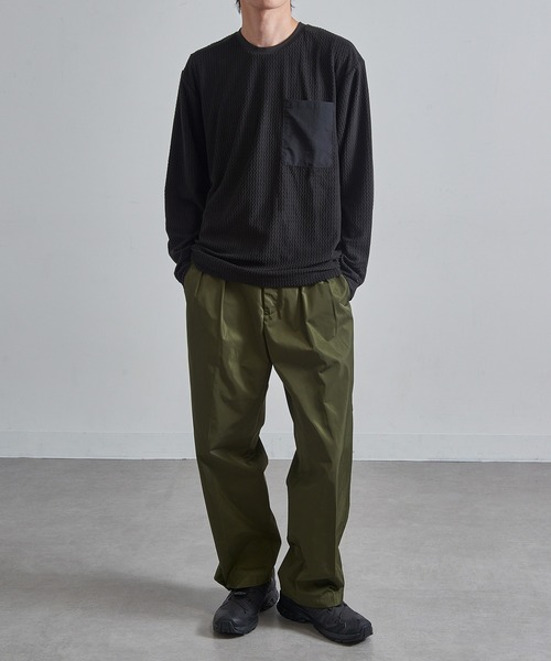 FORECAST(フォーキャスト)の「【FORECAST】ウエーブサーマルロングスリーブ 保温 透湿 アウトドア キャンプ 8256(Tシャツ/カットソー・メンズ・ブラック/グレー・LL/M/L)」の13枚目の写真