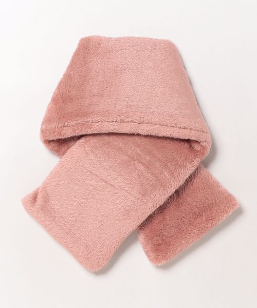 CONVERSE(コンバース)の「【CONVERSE】CV boa scarf with fleece band /マフラー/襟巻き/コンバース(マフラー・レディース・ピンク/グレー/ベージュ/ネイビー/ブラウン・FREE)」の13枚目の写真
