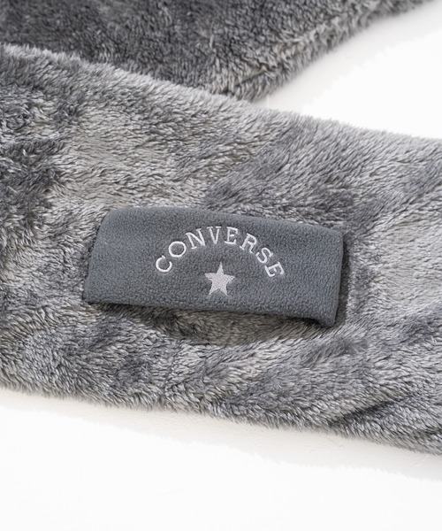 CONVERSE(コンバース)の「【CONVERSE】CV boa scarf with fleece band /マフラー/襟巻き/コンバース(マフラー・レディース・ピンク/グレー/ベージュ/ネイビー/ブラウン・FREE)」の11枚目の写真