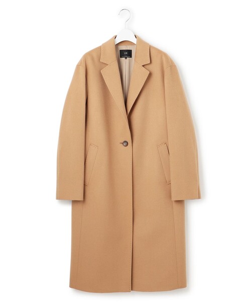 23区（ニジュウサンク）の「ウールカシミヤビーバー チェスター コート（チェスターコート・レディース・ブラック系/黄土色系/グレー系・40/38/36）」の19枚目の写真