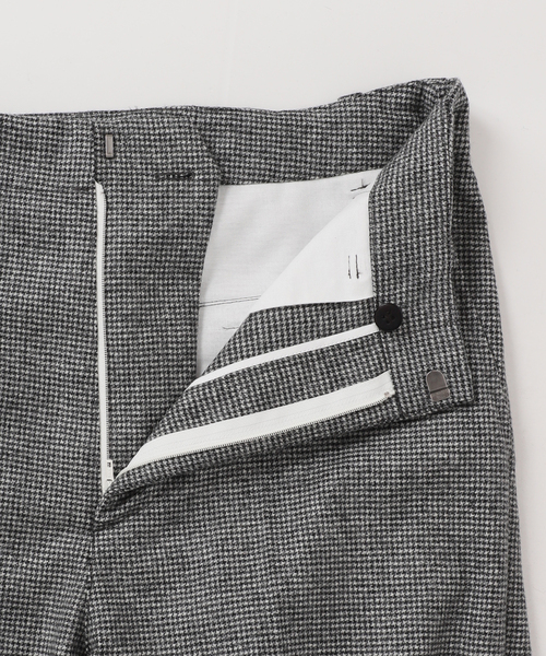 セール】フランネルワイドストレートパンツ（スラックス）｜IENA