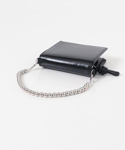 KBF（ケイビーエフ）の「ボールハンドル付きショルダーウォレット（財布・レディース・ブラック/イエロー・ONE）」の16枚目の写真