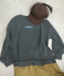 CIAOPANIC TYPY（チャオパニックティピー）の「【WEB限定】【KIDS】ピグメント加工ロゴポイントスウェット（スウェット・キッズ）」