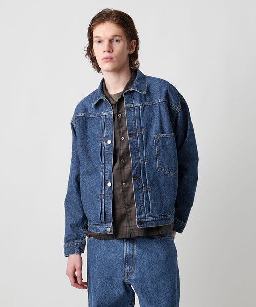 ＜UNITED ARROWS & SONS＞ デニムジャケット 2025年最新】UNITED ARROWS & SONS メンズ Gジャン・デニムジャケット