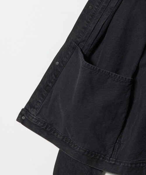 UNITED ARROWS & SONS(ユナイテッドアローズアンドサンズ)の「<UNITED ARROWS & SONS> DENIM TRUCKER JACKET/デニムジャケット(デニムジャケット・メンズ・ブラック/コバルトブルー・L/XL/S/M)」の6枚目の写真