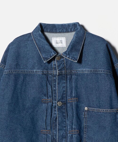 UNITEDARROWS&SONS DENIM TRUCKER デニムジャケット UNITED ARROWS & SONS> DENIM TRUCKER JACKET/デニムジャケット