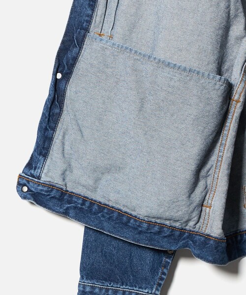 UNITED ARROWS & SONS＞ DENIM TRUCKER JACKET/デニムジャケット