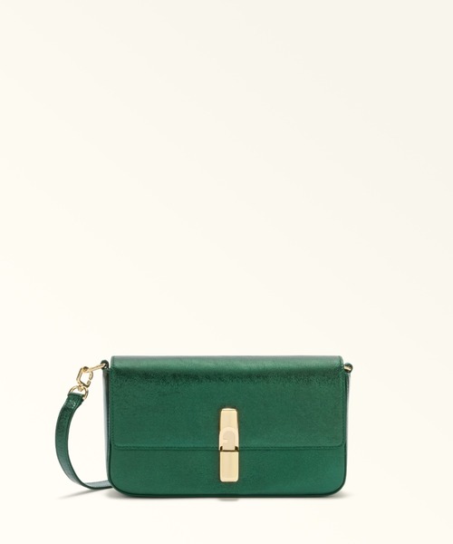 FURLA(フルラ)の「フルラ イリデ (Furla Iride) クロスボディバッグ(ショルダーバッグ・レディース・ダークグリーン系/シャンパン/ピンク系・ONE SIZE)」の1枚目の写真