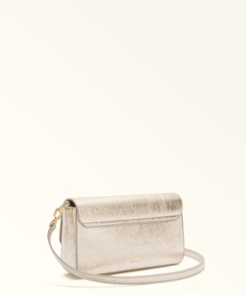 FURLA(フルラ)の「フルラ イリデ (Furla Iride) クロスボディバッグ(ショルダーバッグ・レディース・ダークグリーン系/シャンパン/ピンク系・ONE SIZE)」の15枚目の写真