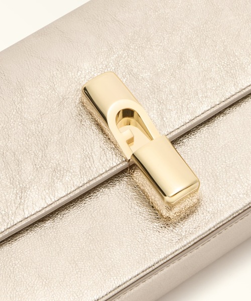 FURLA(フルラ)の「フルラ イリデ (Furla Iride) クロスボディバッグ(ショルダーバッグ・レディース・ダークグリーン系/シャンパン/ピンク系・ONE SIZE)」の16枚目の写真