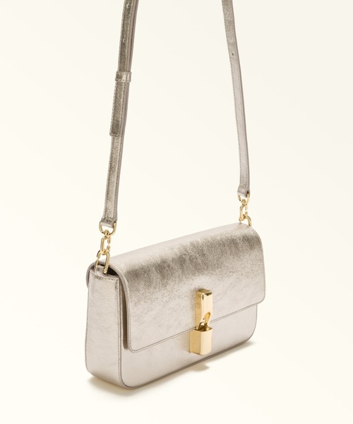FURLA(フルラ)の「フルラ イリデ (Furla Iride) クロスボディバッグ(ショルダーバッグ・レディース・ダークグリーン系/シャンパン/ピンク系・ONE SIZE)」の17枚目の写真