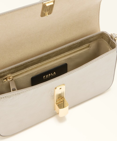 FURLA(フルラ)の「フルラ イリデ (Furla Iride) クロスボディバッグ(ショルダーバッグ・レディース・ダークグリーン系/シャンパン/ピンク系・ONE SIZE)」の18枚目の写真