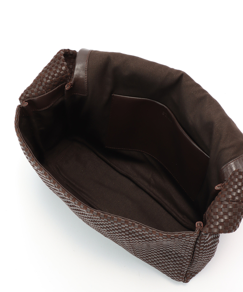 FRAMeWORK（フレームワーク）の「ST. AGNI/セントアグニ  フラップワンショルダーBAG（クラッチバッグ・レディース・ブラウン・FREE）」の8枚目の写真