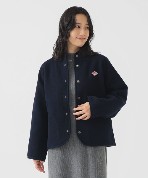 DANTON（ダントン）の「DANTON / WOOL LIGHT PILE STANDCOLLAR JACKET