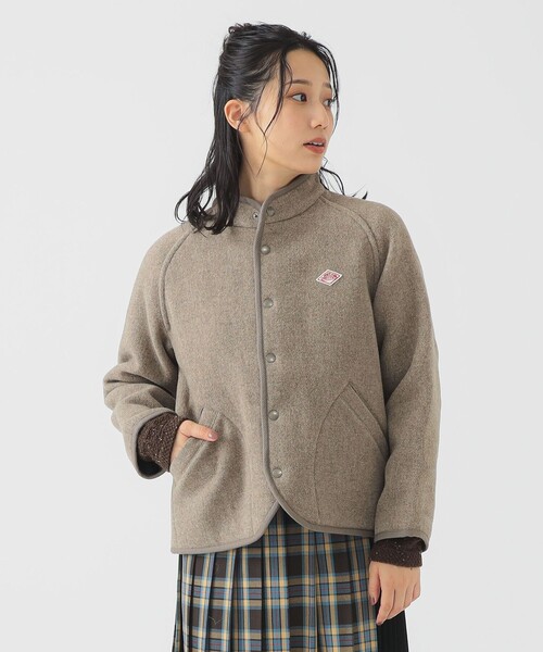 DANTON（ダントン）の「DANTON / WOOL LIGHT PILE STANDCOLLAR JACKET