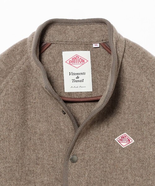 DANTON（ダントン）の「DANTON / WOOL LIGHT PILE STANDCOLLAR JACKET